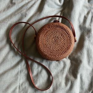 Rattan/Wicker Round Bag